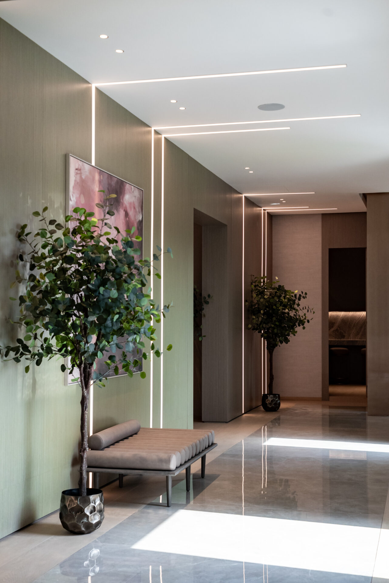 Editorial interior detail — material and light study